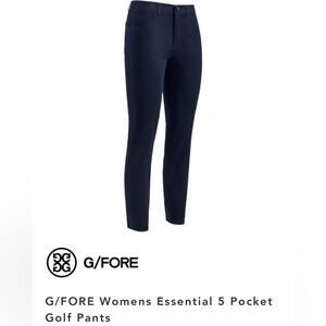 New Women’s Gfore G/FORE Essential 5 Pocket Golf Pant, Navy, 0